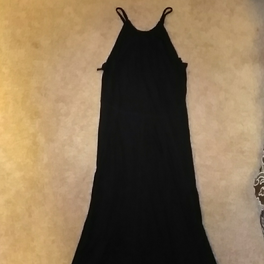 Black gap maxi dress